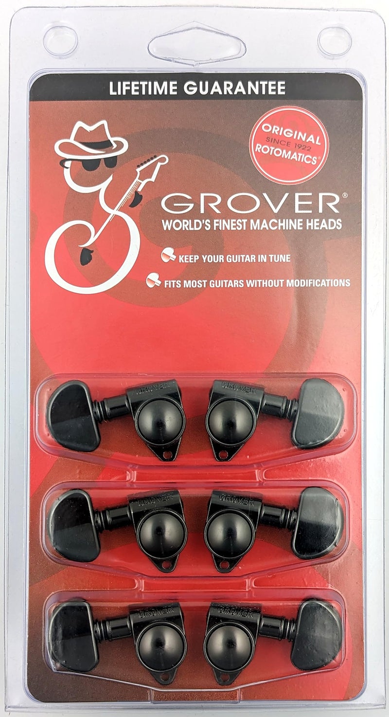 Grover Orig Rotomatics 102BN Guitar/Tuner Machines NEW - Image 2